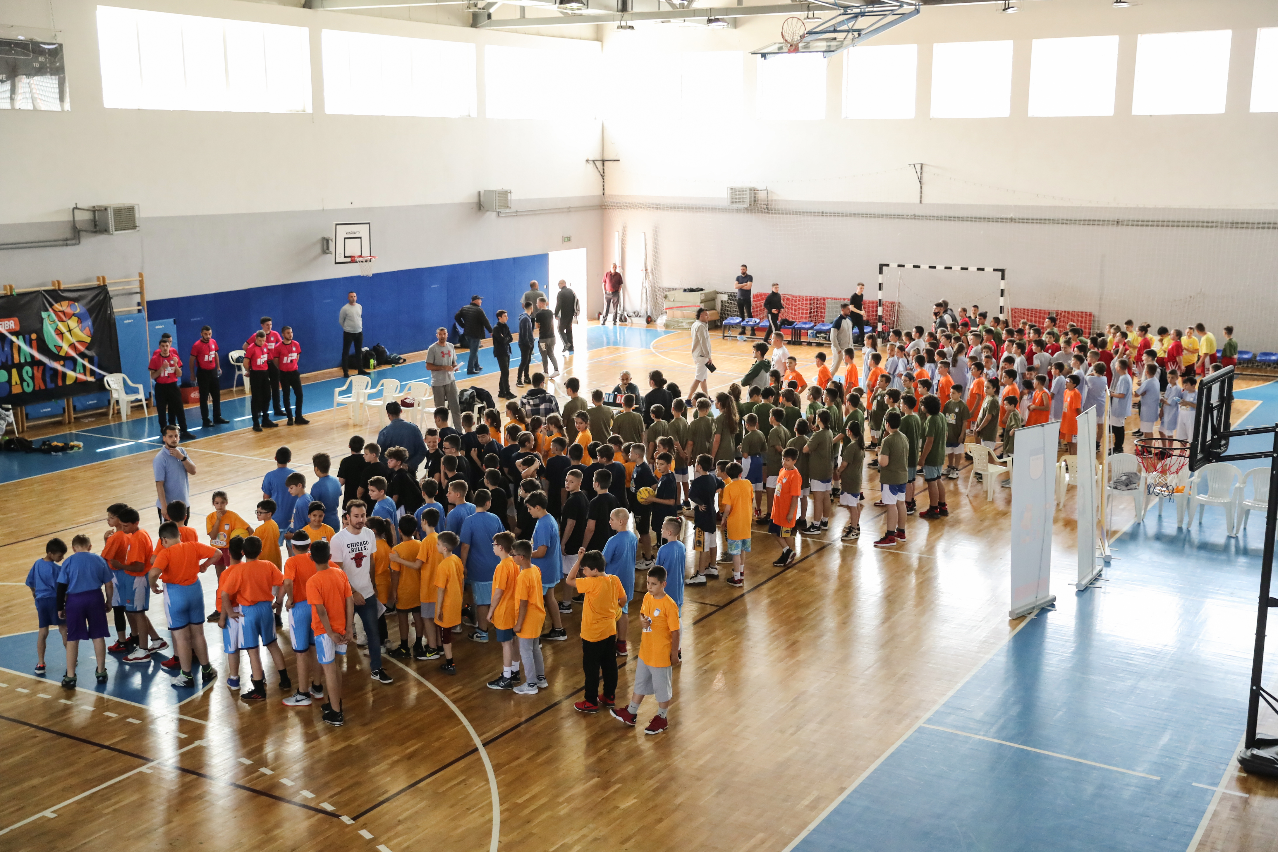 Mbahet me sukses Festivali i Minibasketbollit